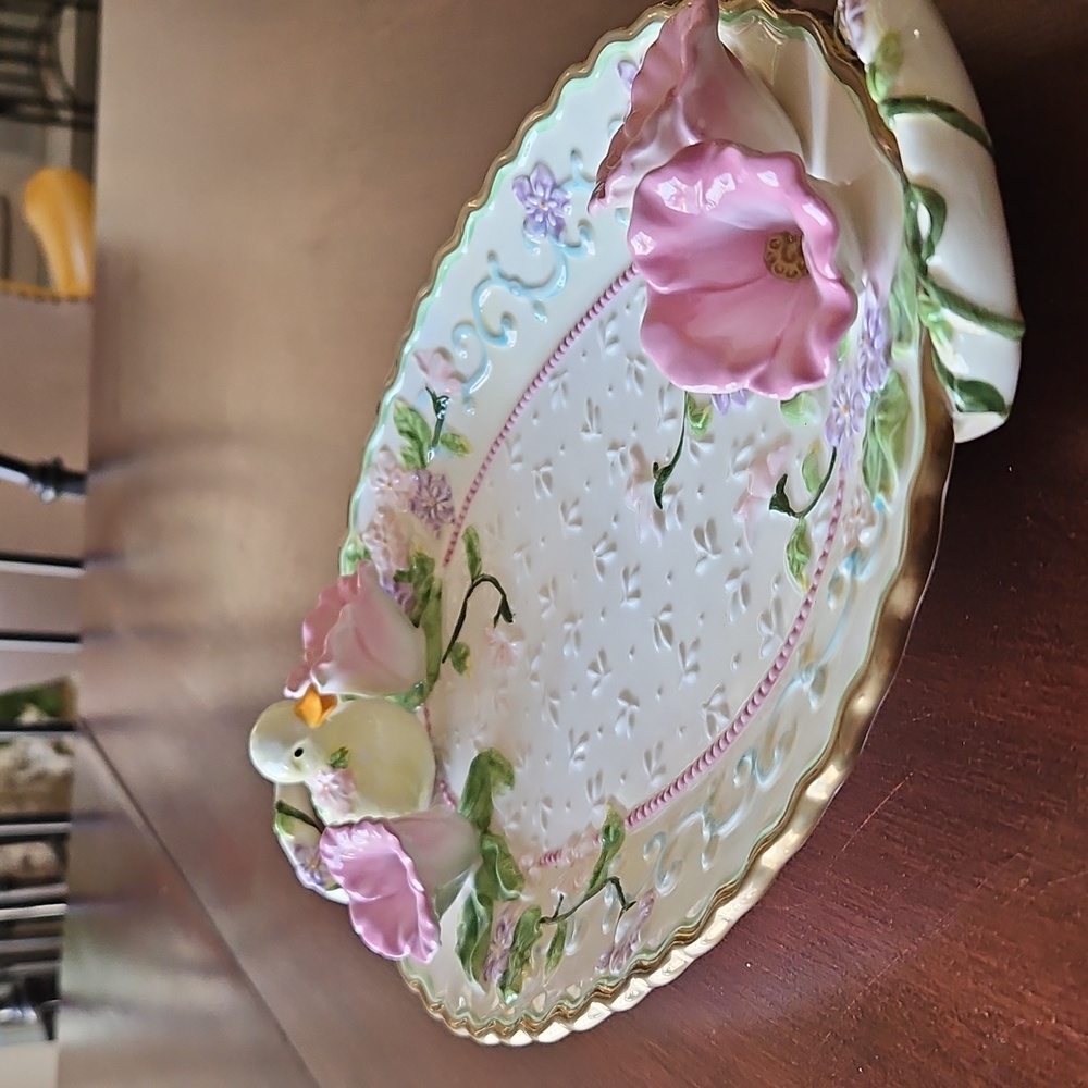 Springtime Collection 2001 Platter Plate. NIB! - Picture 17 of 17